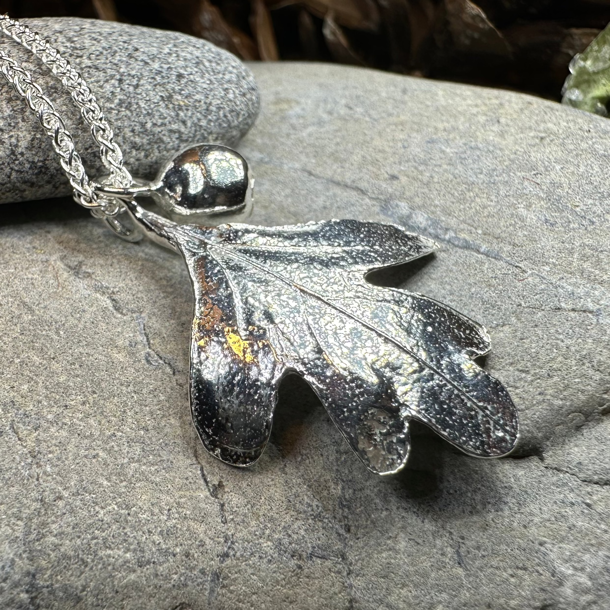 Fairy Tree Hawthorn Leaf Necklace - Elegant Nature-Inspired Jewelry for Women | Perfect for Boho, Festival, and Everyday Wear