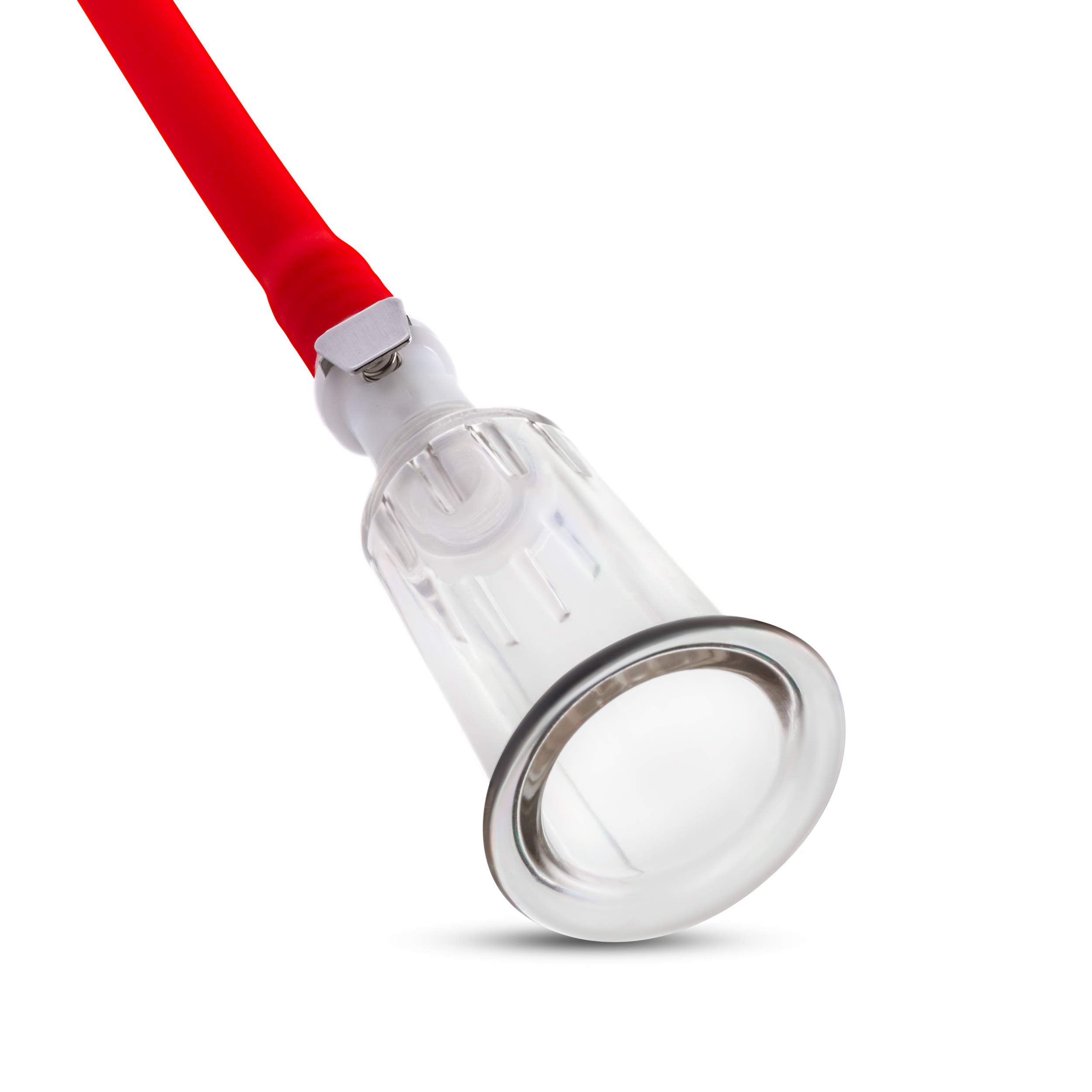 Blush Novelties Temptasia Cylinder - 1.2 Inch Wide Airtight Upgrade Replacement for Interchangeable Temptasia Clitoral Pump Systems - Enhances Sensitivity - Women's Sexual Wellness Toy - Clear - Perfect for Solo Play and Couples' Intimacy Enhancement