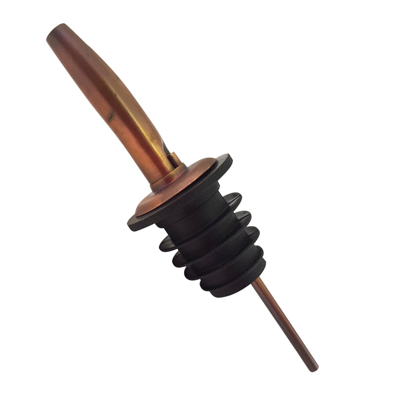 BarConic® Premium Liquor Pourer with Antique Copper Finish - Durable Stainless Steel Spout for Smooth Pouring - Perfect for Bars, Home Cocktails & Wine Decanting