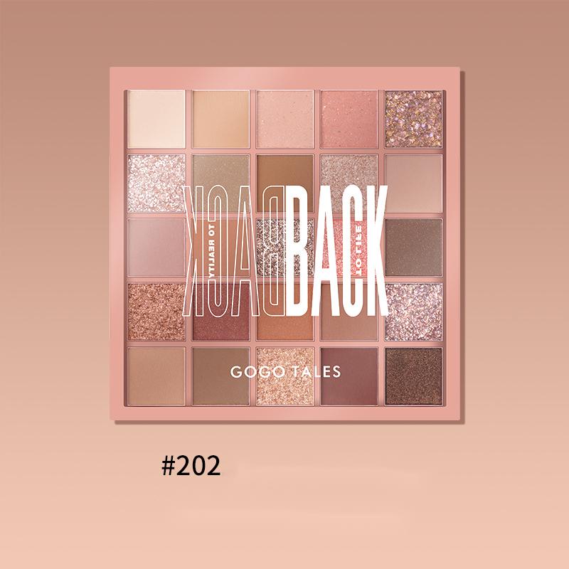 GOGOTALES 25 Color Matte Pearly Eyeshadow Palette - Long Lasting Pigmented Makeup for Professional & Everyday Use - Perfect for Parties, Weddings & Daily Makeup Looks