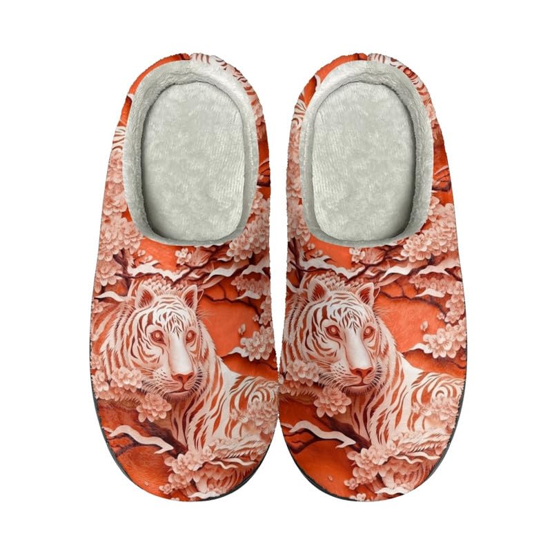 Orange Cartoon Tiger