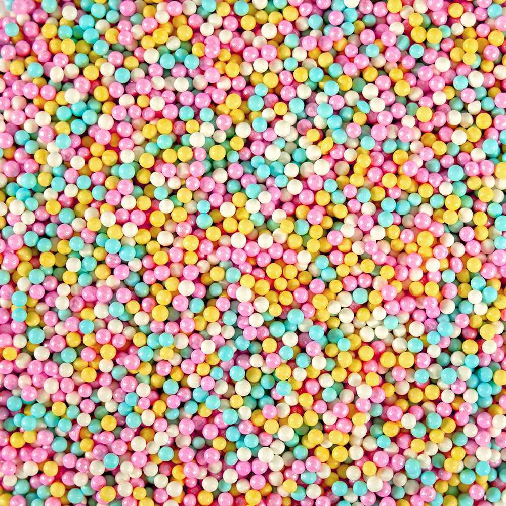 Premium Cotton Candy Mini Sprinkle Beads - Bulk 48-Pack for Baking & Dessert Decor | Private Label | Perfect for Cupcakes, Cookies & Cake Toppings