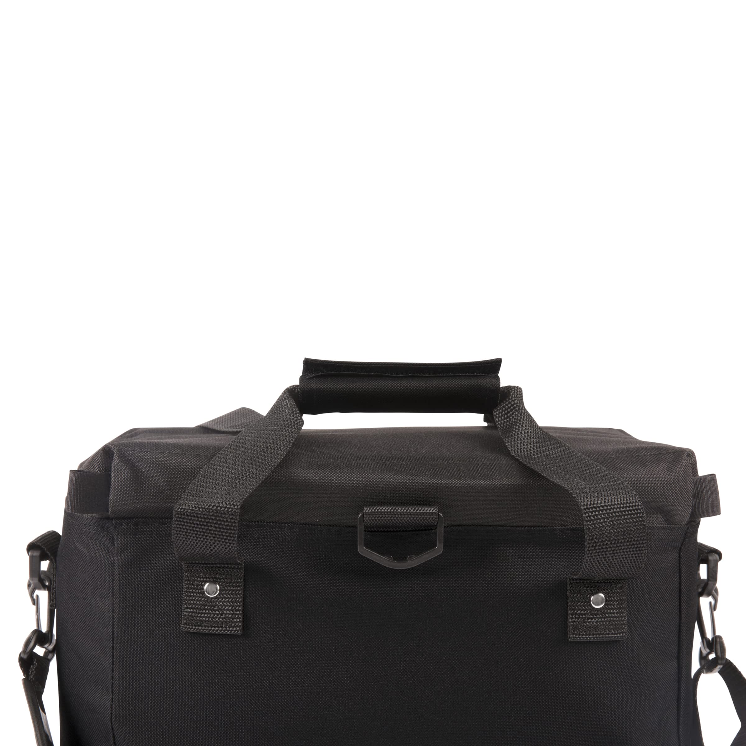 PICNIC TIME NFL Montero Insulated Tote Cooler Bag - 24 Can Soft-Sided Cooler with Shoulder Strap - Perfect for Tailgating, Beach Picnics & Outdoor Parties (Black)