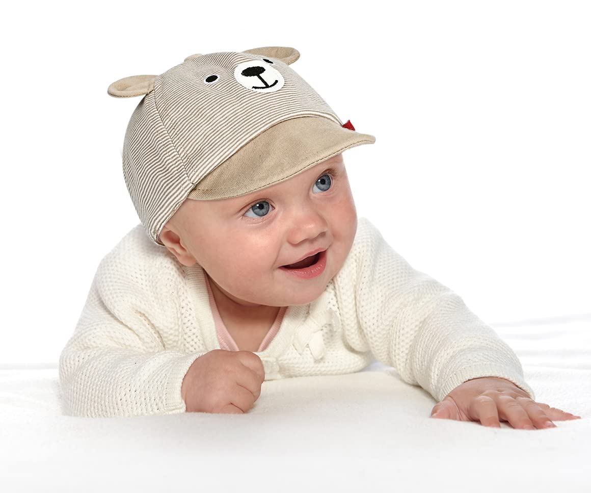 Soft Cotton Baby Sun Hat for Boys & Girls - Breathable Toddler Baseball Cap for Spring & Summer Outdoor Play, Beach, Park, and Travel Protection