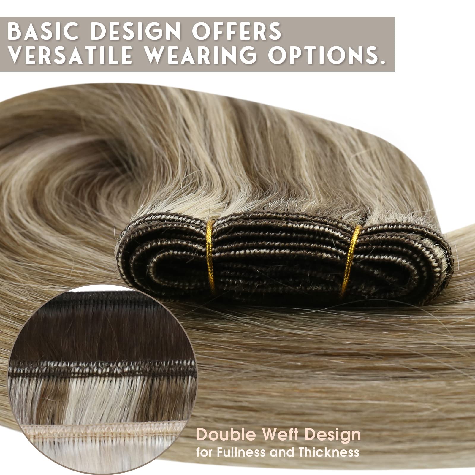 Premium Soft Human Hair Ponytail Extension - Natural Look & Comfortable Wear for Daily Styling, Parties & Special Occasions