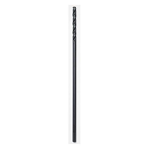 1/2 Inch Black Oxide Drill Bit - High Speed Steel for Metal, Wood & Plastic - Perfect for DIY, Construction & Home Improvement Projects