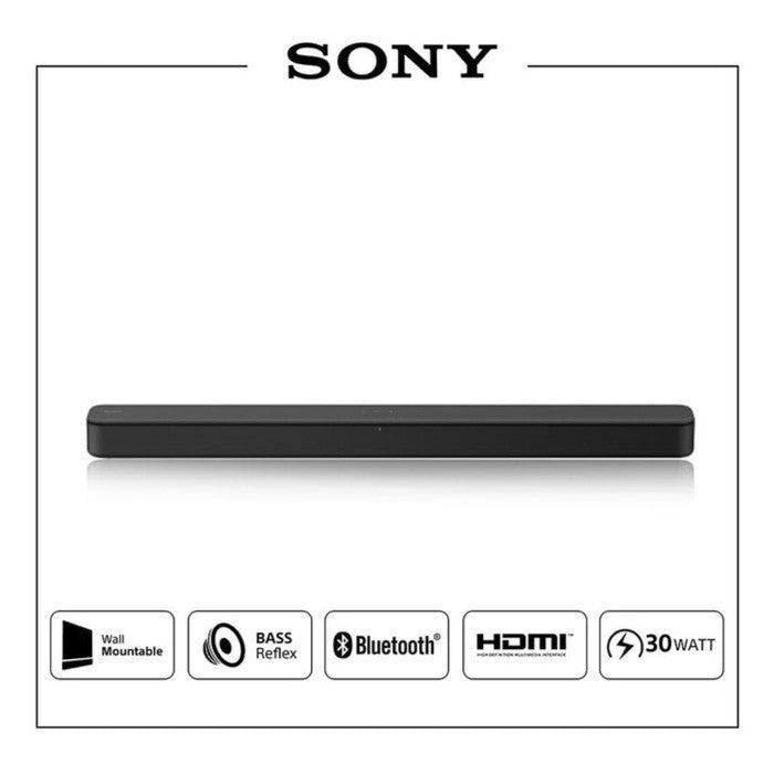 Sony 2-Channel Bluetooth Soundbar with Wireless Streaming - Perfect for Home Theater, TV, and Music Listening