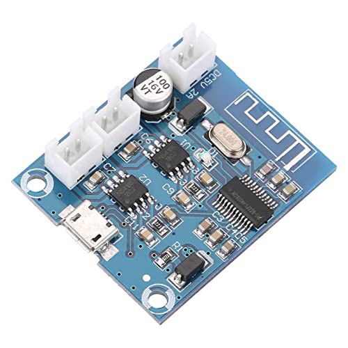 FTVOGUE Mini Bluetooth Amplifier Module 4.2, 5W+5W Stereo Speaker Digital Circuit Board - Perfect for DIY Audio Projects, Home Theater Systems & Portable Speakers