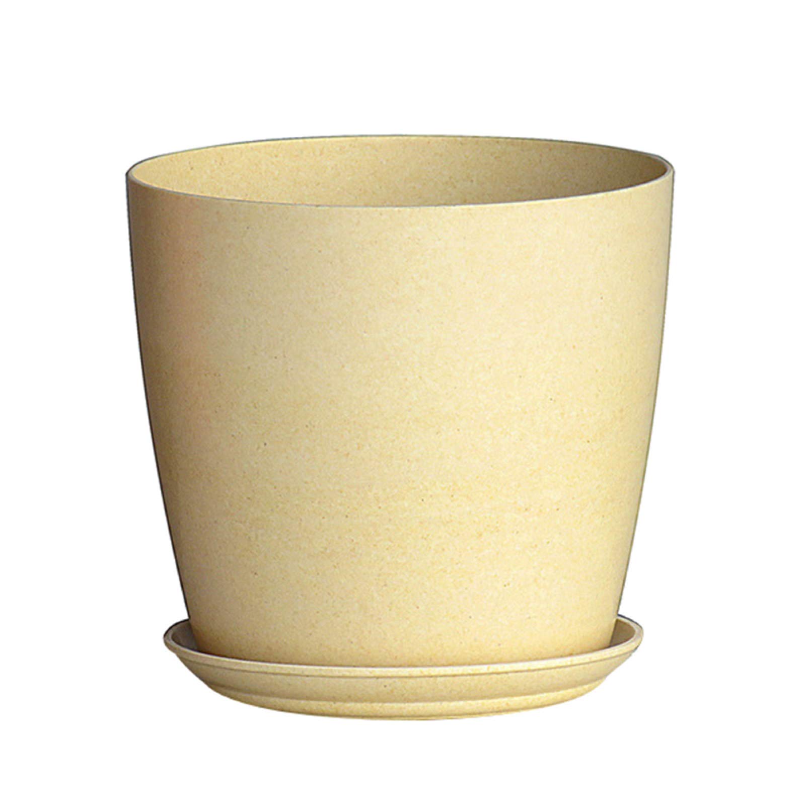Nordic Style Flower Pots with Saucer - Modern Planters for Indoor & Outdoor Garden Decor - Perfect for Home, Office, and Balcony Plants