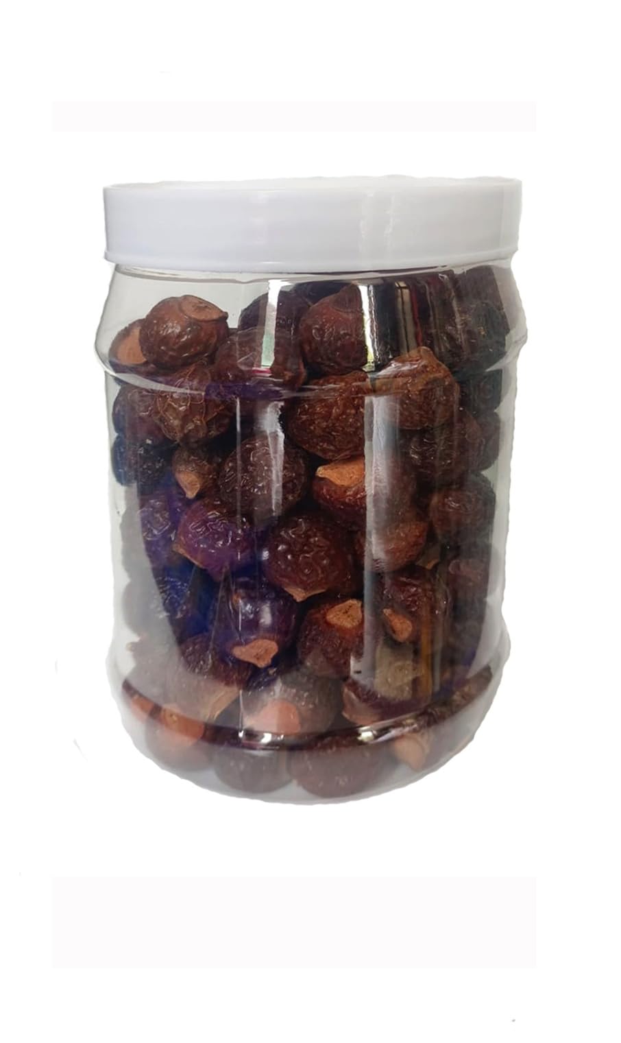 Organic Reetha Soapnuts 500g Jar - Natural Hair Care with Seeds - Aritha, Areetha for Shine & Growth - Perfect for DIY Shampoo & Scalp Treatment