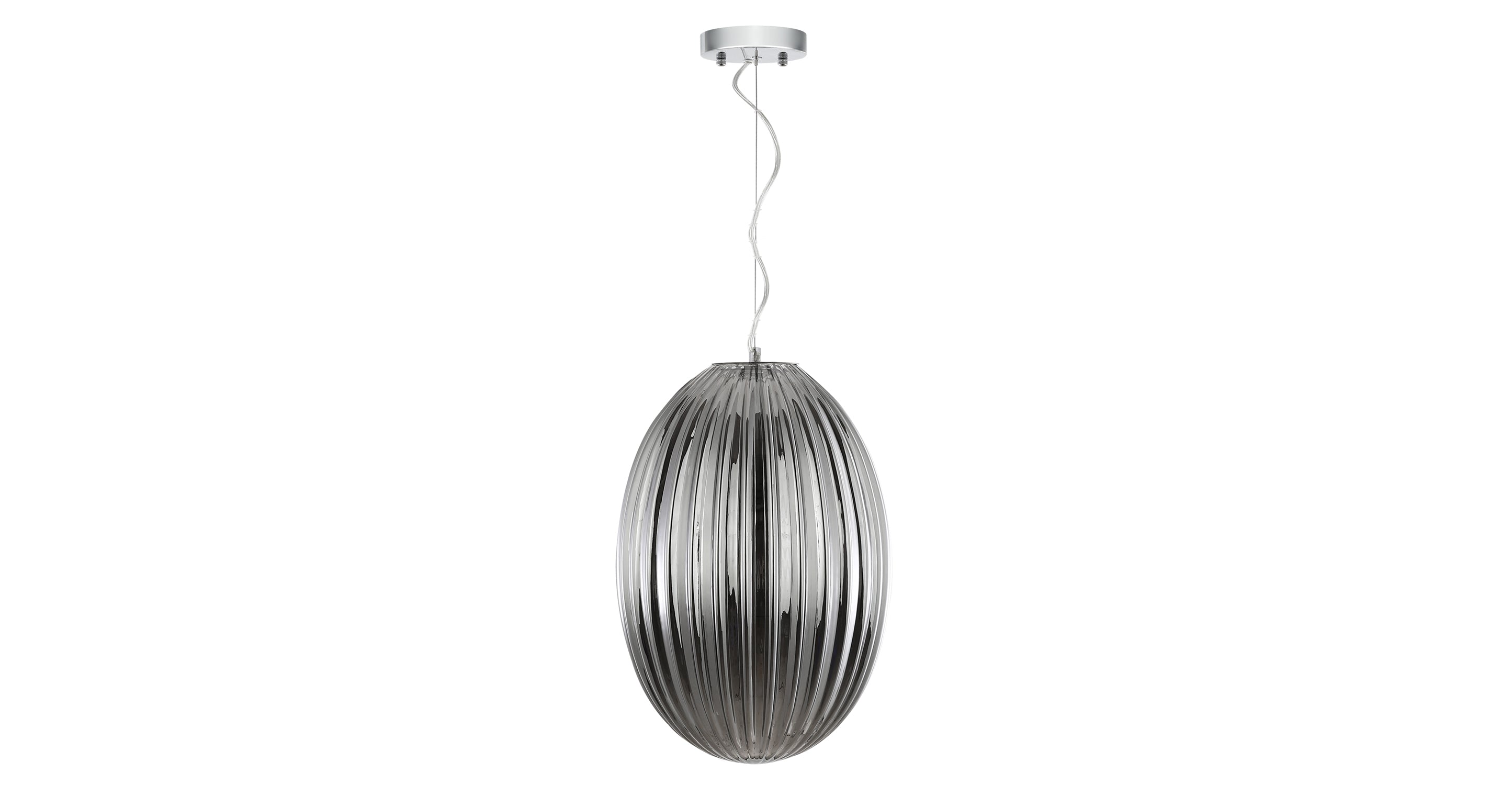 Opal 12 Glass Pendant Light - Elegant White Frosted Glass Shade for Dining Room, Kitchen Island & Bedroom Lighting