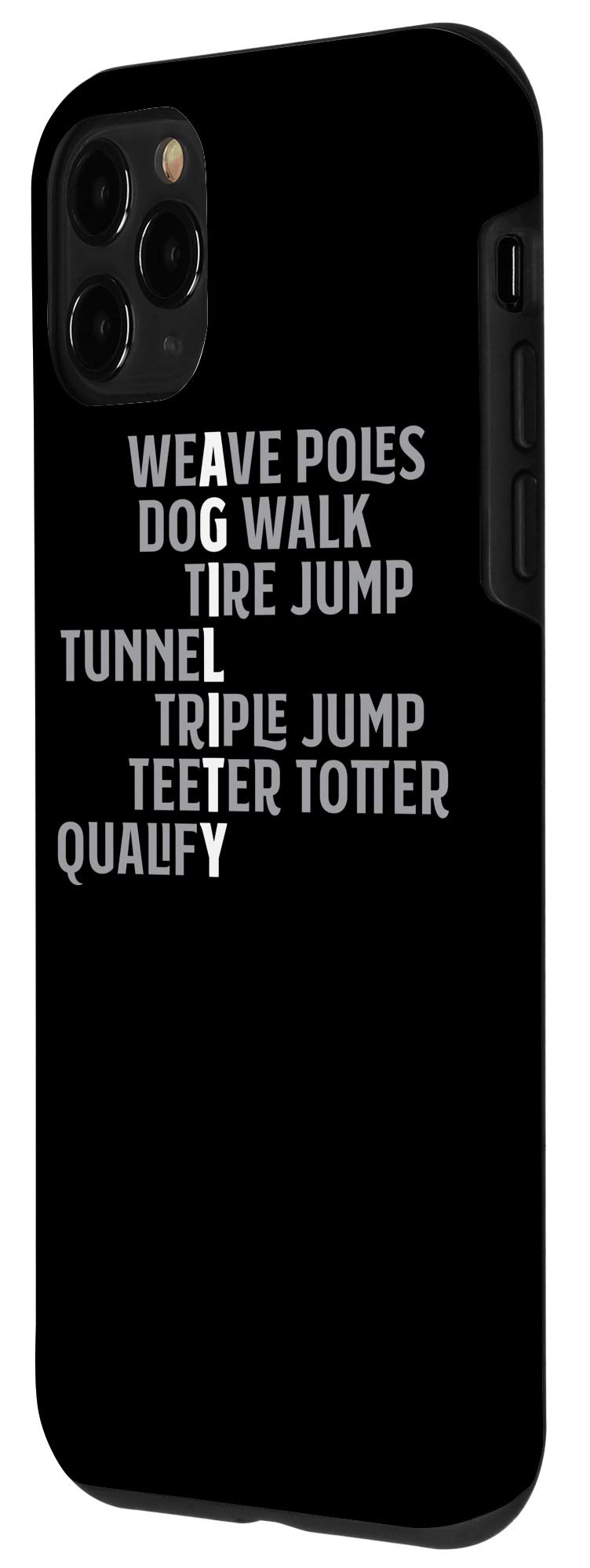 iPhone 11 Pro Case - Durable Protective Phone Cover for Dog Agility Trainers & Handlers | Perfect Gift for Canine Sports Enthusiasts | Ideal for Competitions, Training Sessions & Outdoor Activities