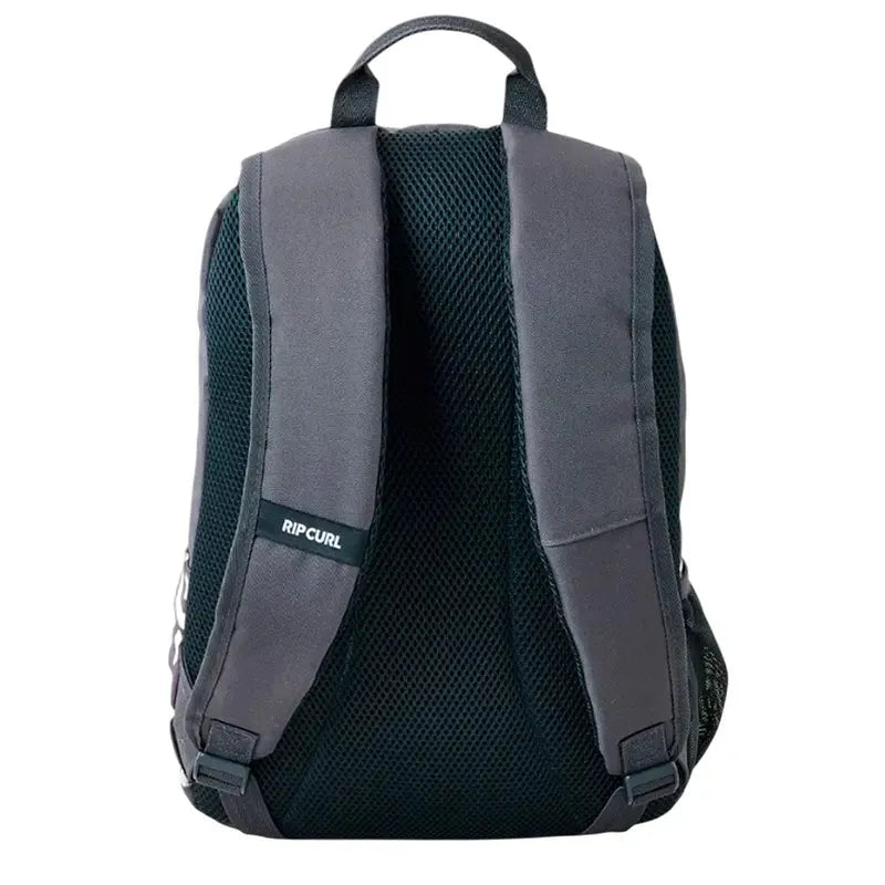 Rip Curl Evo 18L Black Print Backpack - Waterproof Surfing & Travel Daypack for Men & Women - Perfect for Beach, School, Hiking & Outdoor Adventures