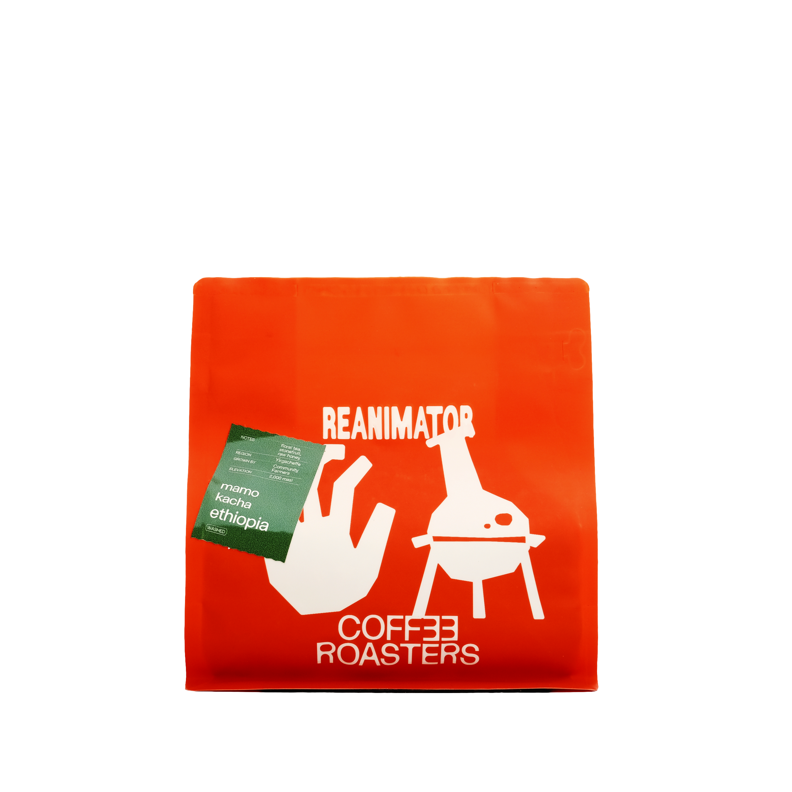 Premium Ethiopia Mamo Kacha Whole Bean Coffee - 100% Arabica Single Origin Specialty Coffee for Home Brewing, Espresso & Gifts