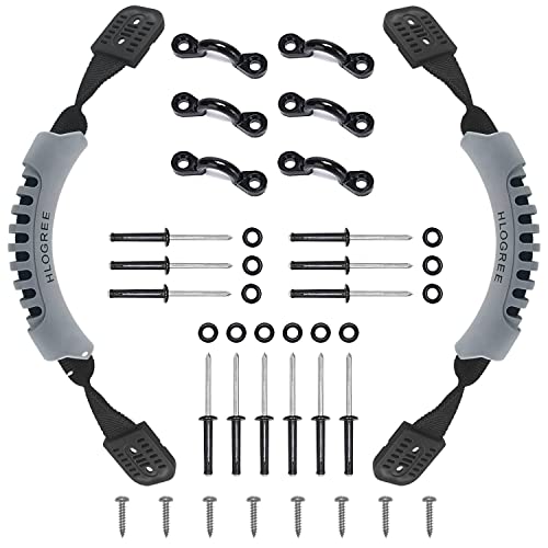 Gray - 2PCS Kayak Handles