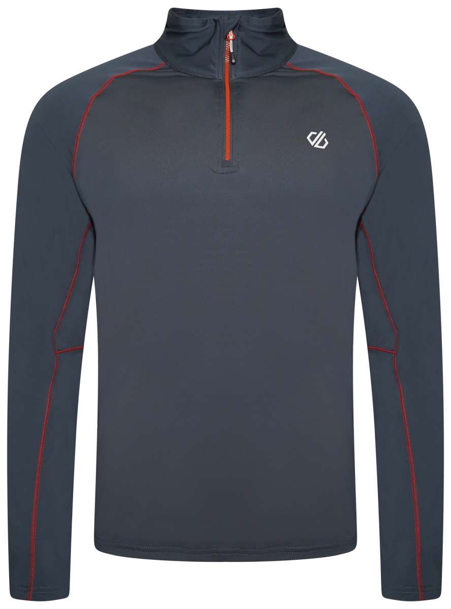 Dare2B Interfused II Stretch Zip Turtle Neck Women's Winter Thermal Base Layer Top for Hiking, Skiing & Outdoor Activities (2022-2023 Collection)