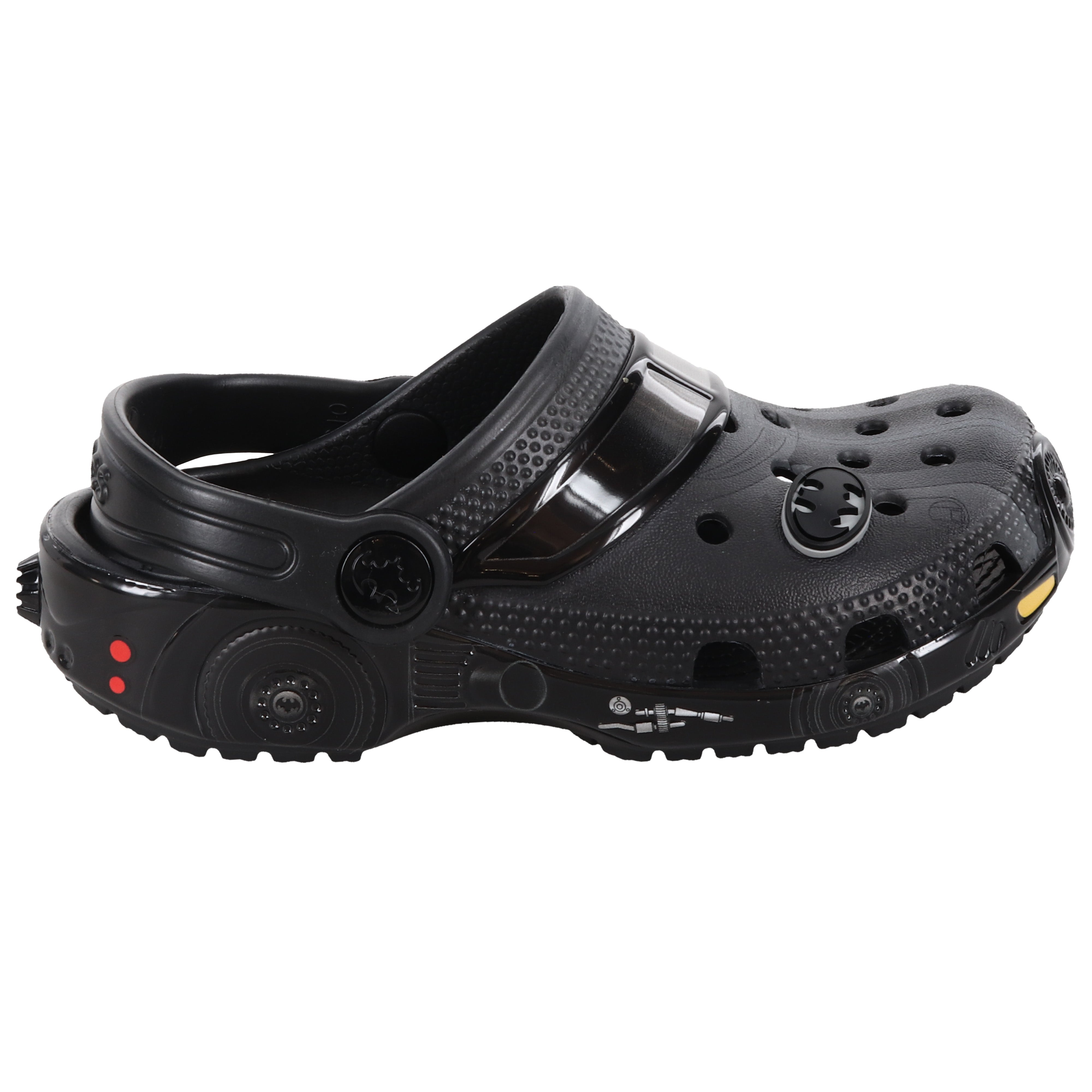 Batman Batmobile Clogs for Toddlers - Kids' Superhero Themed Slippers - Perfect for Indoor Play, Dress-Up & Costume Parties