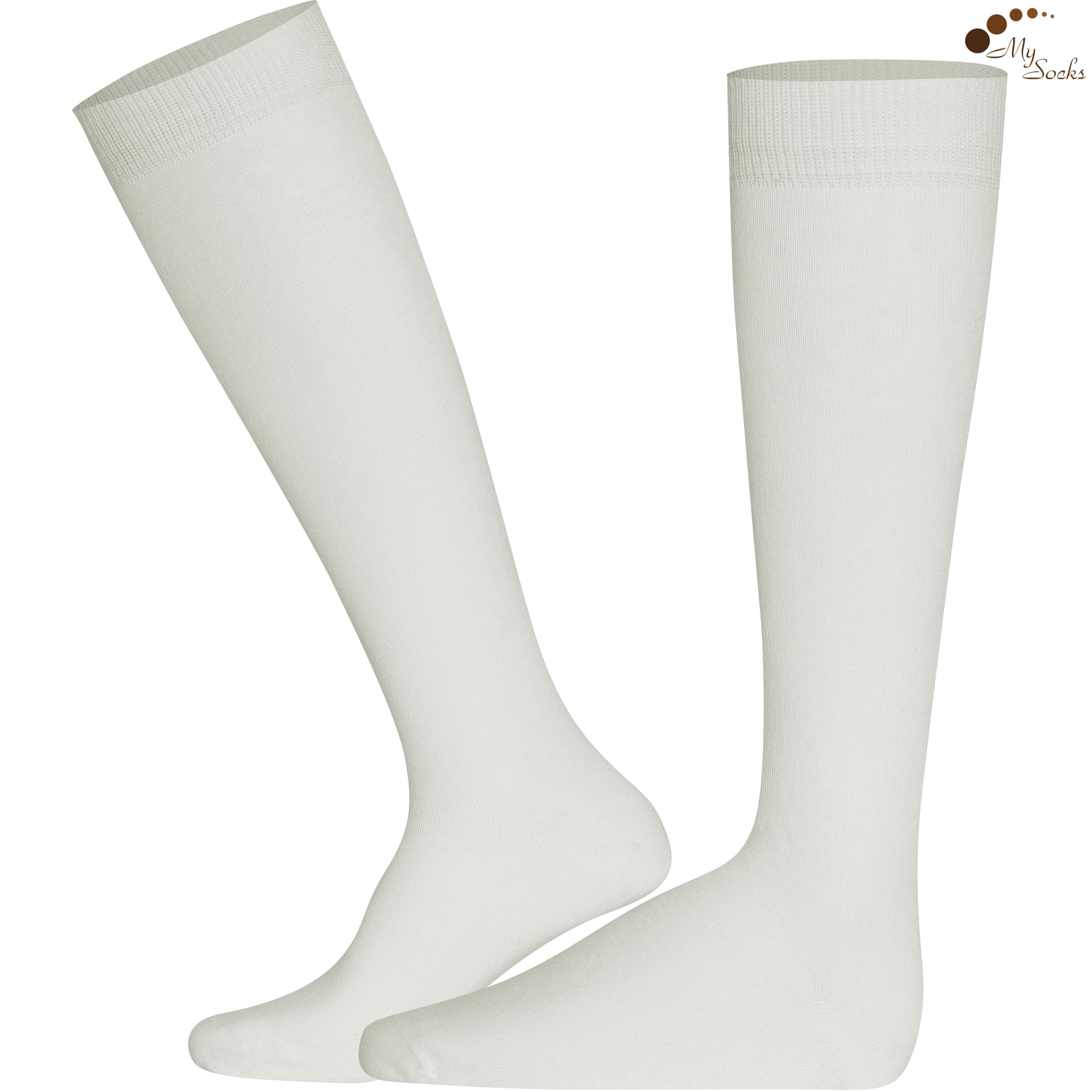 Premium Knee High Socks for Women & Men - Soft Combed Cotton, Seamless Toe Design - Tall Long Socks for Running, Hiking & Everyday Comfort