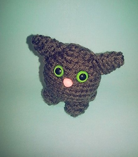 Handmade Amigurumi Crochet Cat Plush Toy - Soft & Cuddly Stuffed Animal Gift for Kids, Cat Lovers - Perfect for Nursery Decor, Birthday Presents & Collectibles