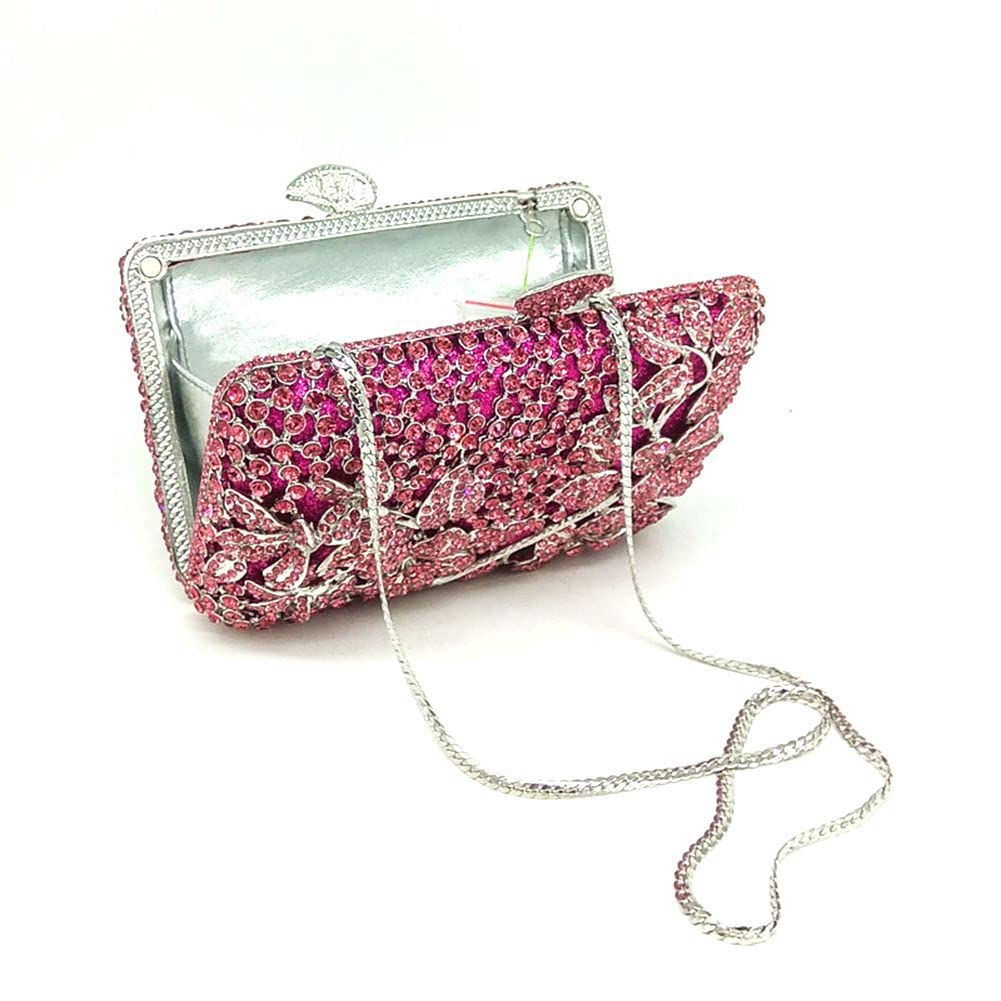 Sparkling Rhinestone Evening Clutch Bag for Women - Elegant Crystal Wedding, Cocktail Party, Prom & Formal Events Handbag - Perfect for Brides, Bridesmaids & Special Occasions