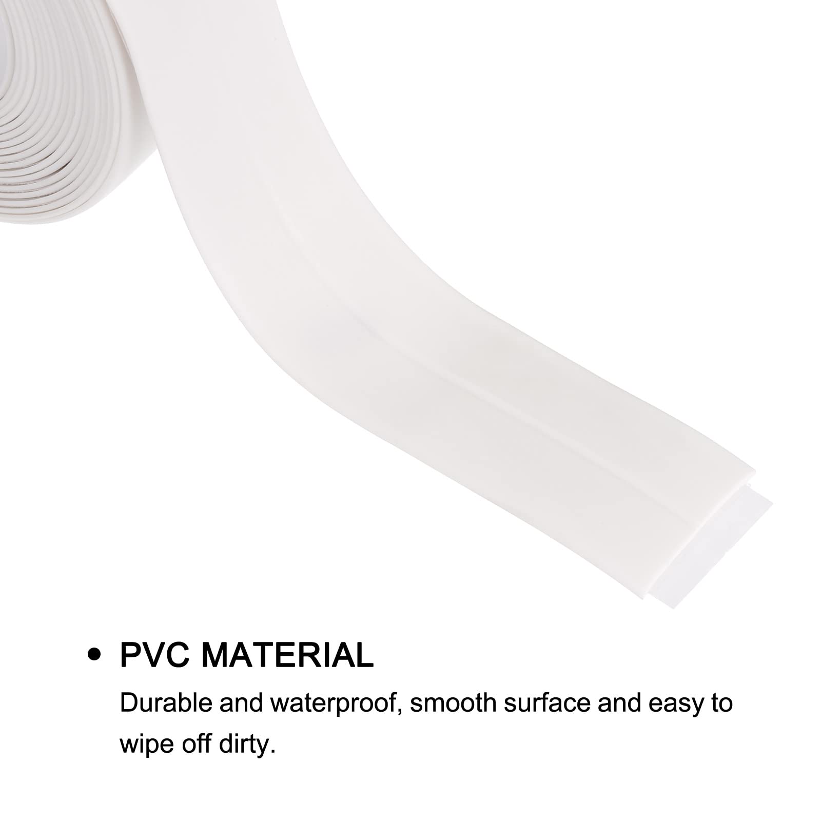 Waterproof Self-Adhesive PVC Seal Caulk Strip Tape - 0.87