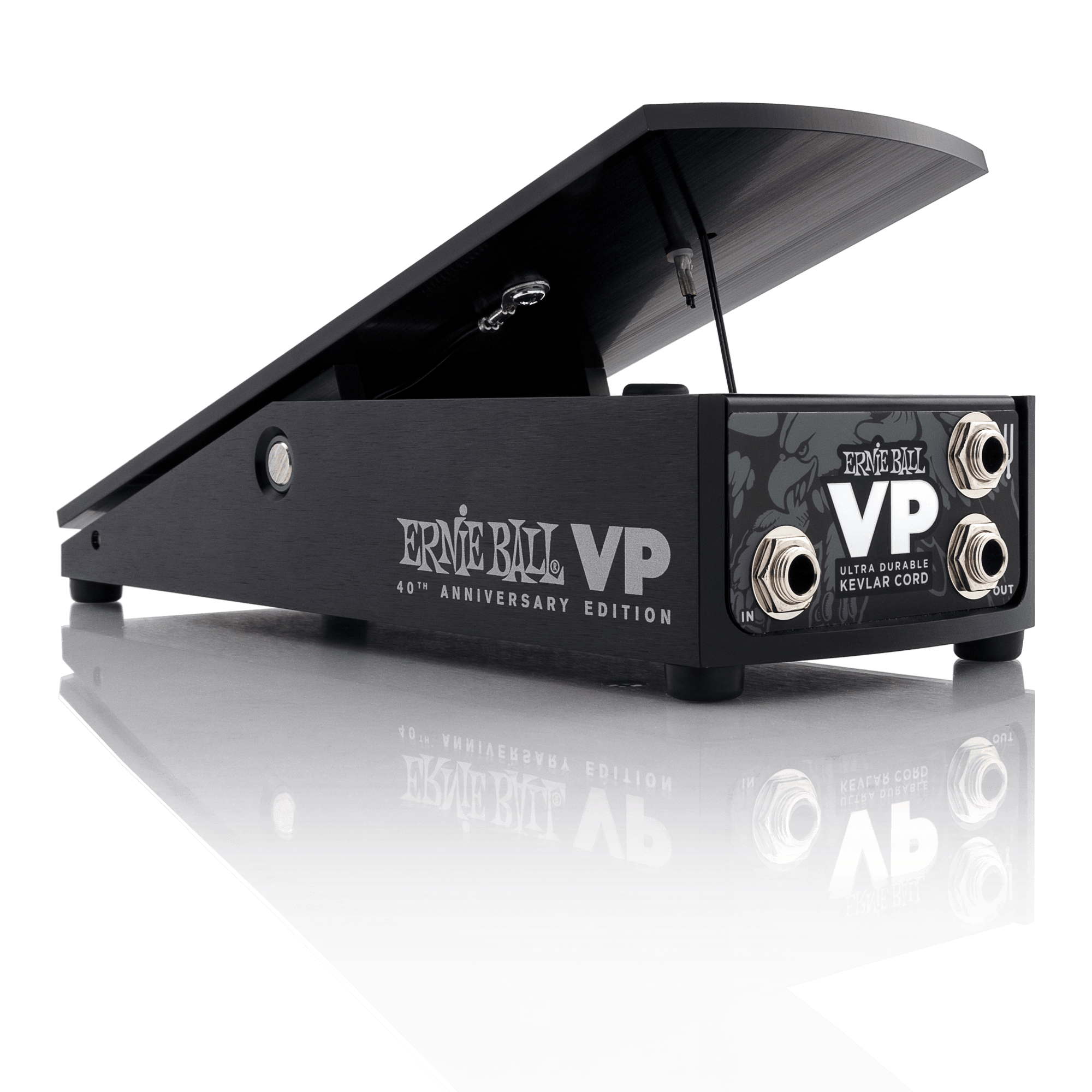 Ernie Ball 40th Anniversary Volume Pedal - Premium Guitar Effects Pedal for Musicians & Performers - Perfect for Live Shows, Studio Recording & Practice Sessions