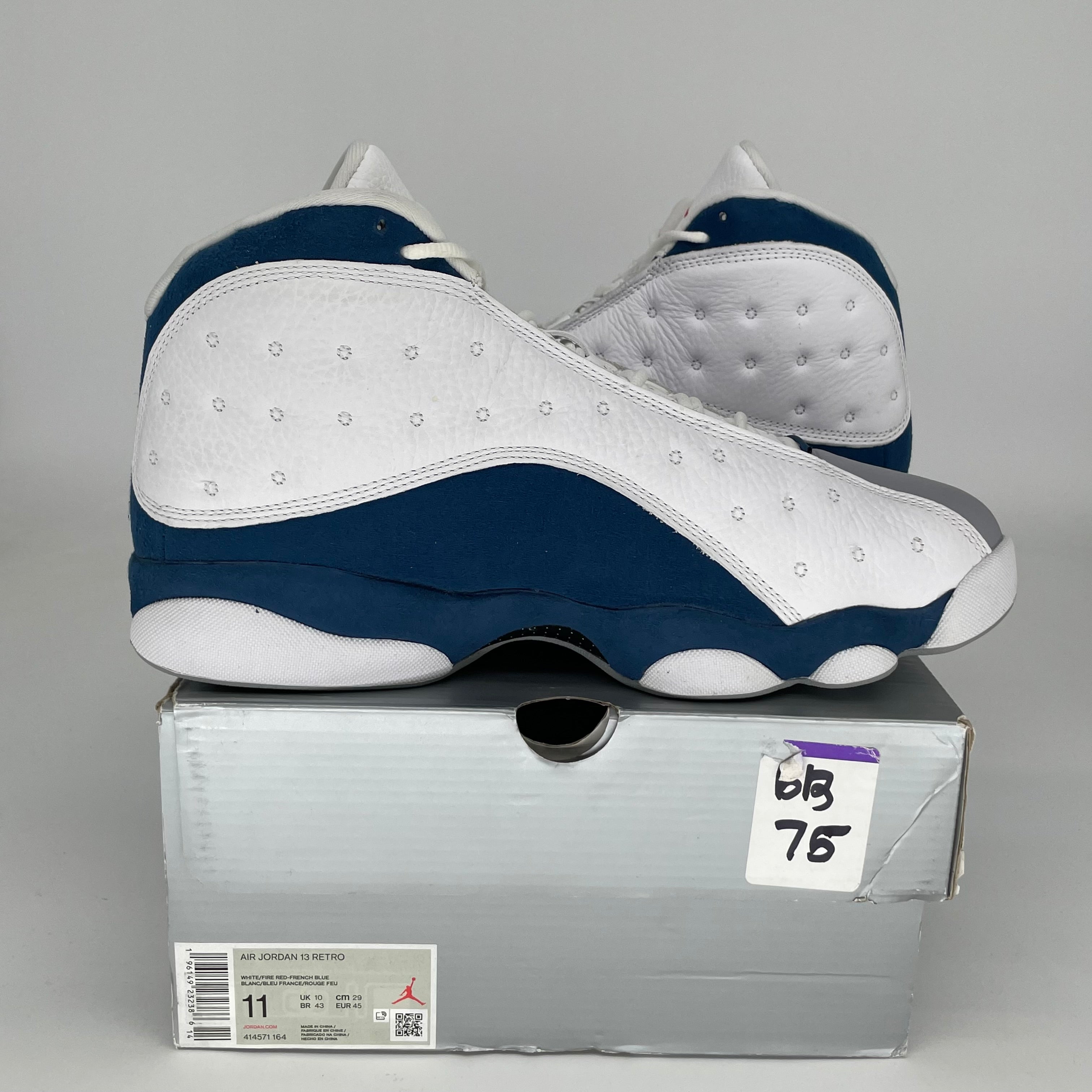 Air Jordan 13 Retro 'French Blue' Men's Basketball Shoes Size 11 - Official 414571-164 | Perfect for Court Performance & Streetwear Fashion