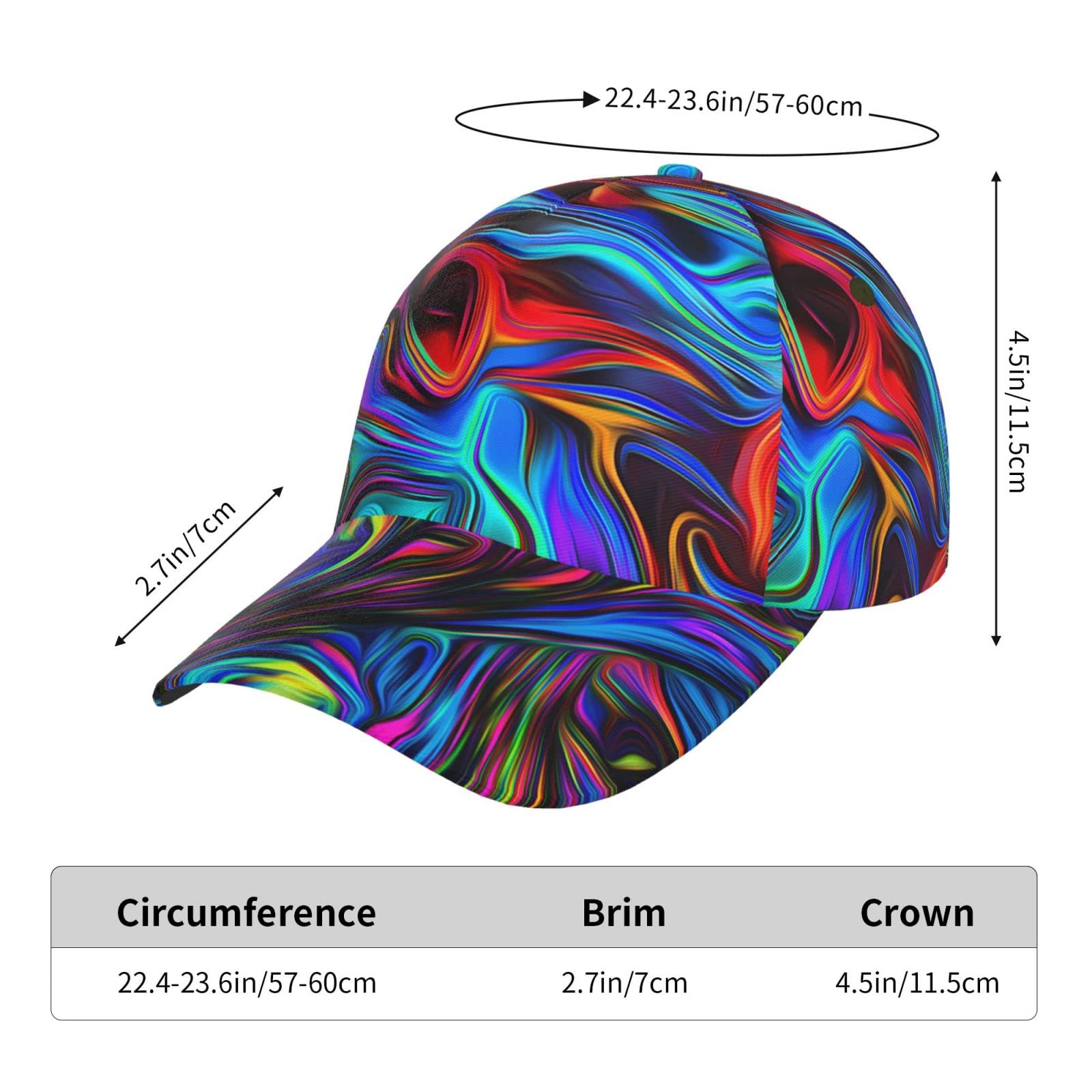 Stylish Snapback Baseball Cap - Adjustable Trucker Hat for Men & Women - Perfect for Sports, Outdoor Activities & Casual Wear