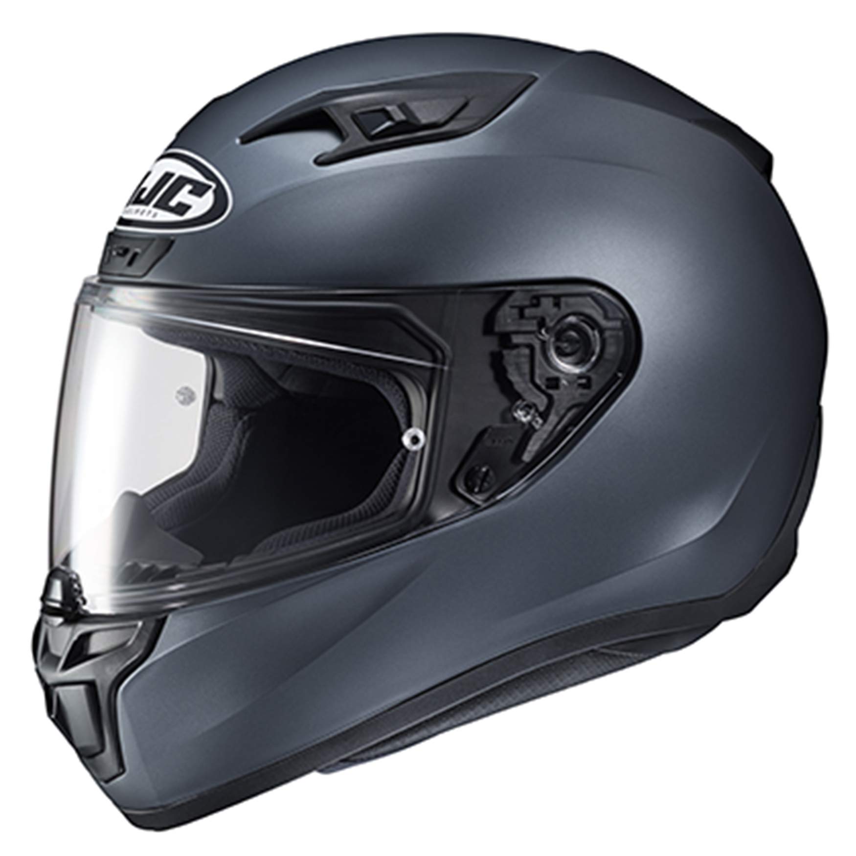 HJC 1502-592 Unisex Full Face Motorcycle Helmet - Semi-Flat Anthracite (Small) | DOT Certified for Street & Racing | Comfortable & Lightweight for Long Rides & Commuting