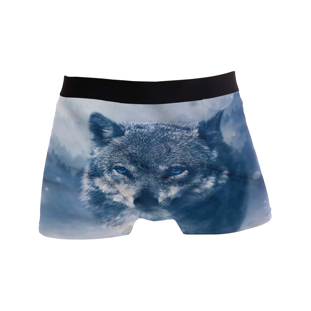 Men's Animal Print Boxer Briefs - Soft Stretch Underwear for Comfort & Style - Perfect for Daily Wear, Gym & Lounge