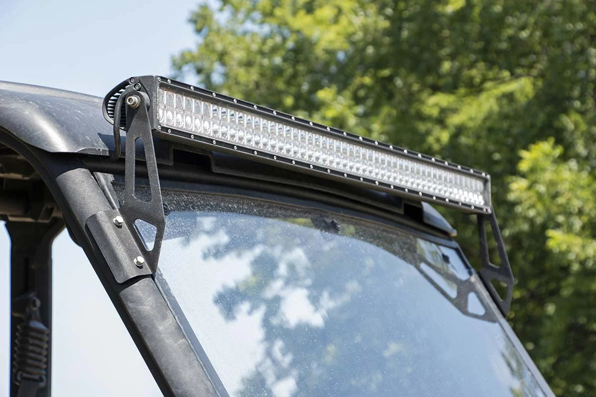 50 LED Light Bar Kit for Can Am Defender HD 5/HD 8/HD 9/HD 10 - High Performance Front Facing Off-Road Lighting for ATV UTV Hunting & Night Riding