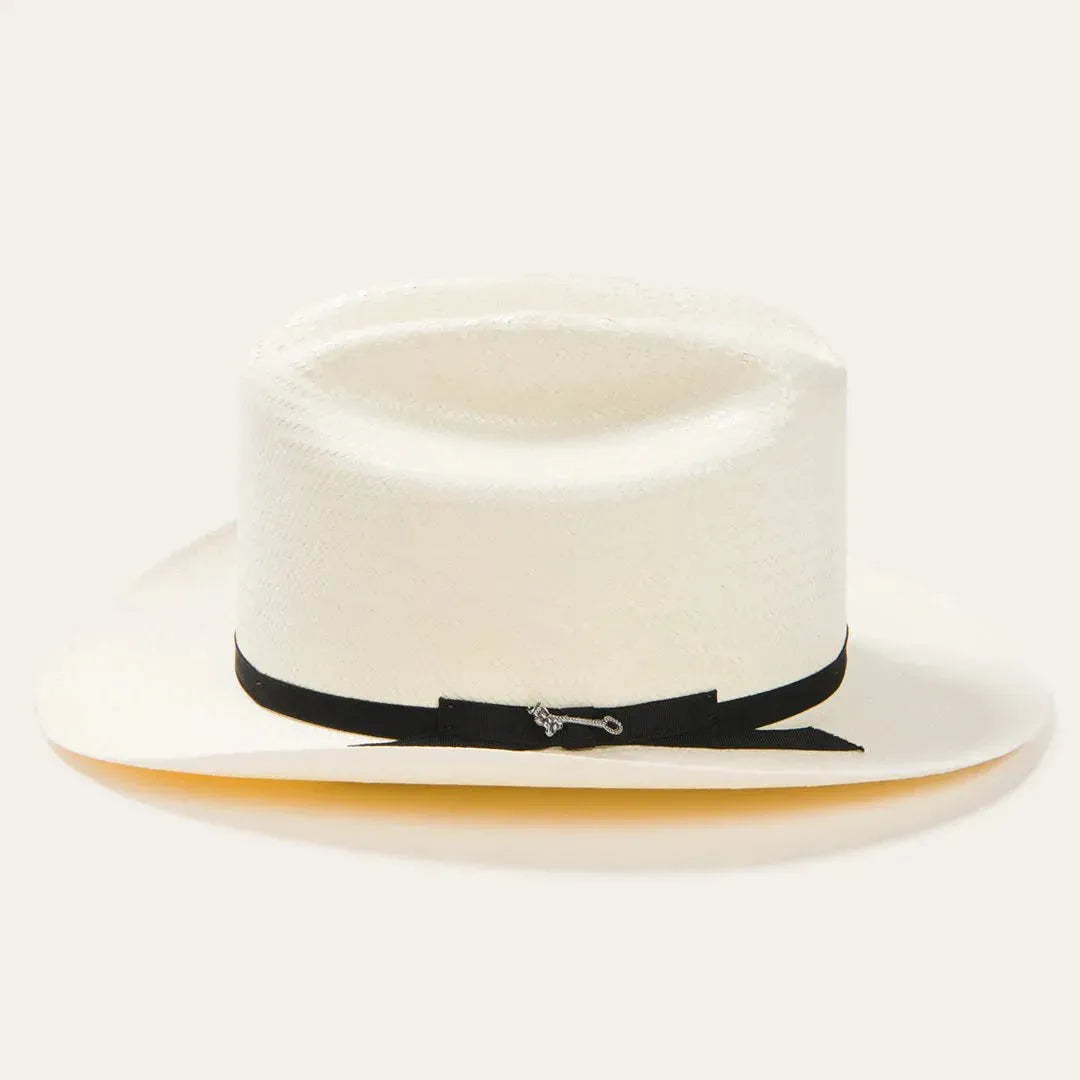 Stetson Open Road 6X Straw Cowboy Hat for Men - Western Style Summer Sun Hat - Perfect for Rodeo, Outdoor Adventures & Country Music Festivals