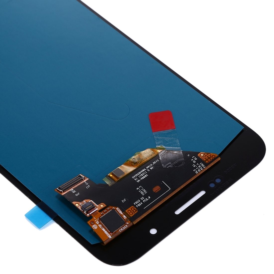 Original Samsung Galaxy A8 OLED LCD Screen + Touch Screen Replacement - Black | Repair Broken Phone for Daily Use, Gaming & Work