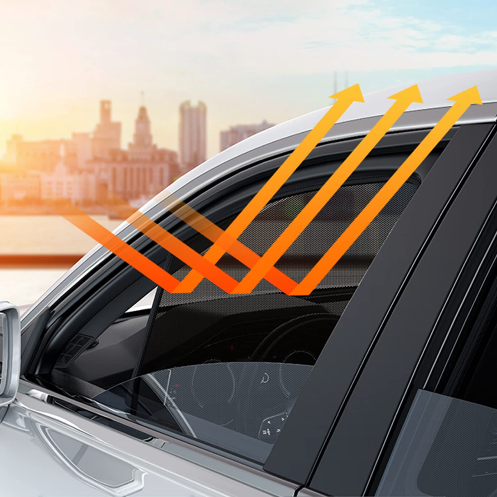 Mazda 3 Sunshades 2013-2018 - Car Window Shades for Sedan