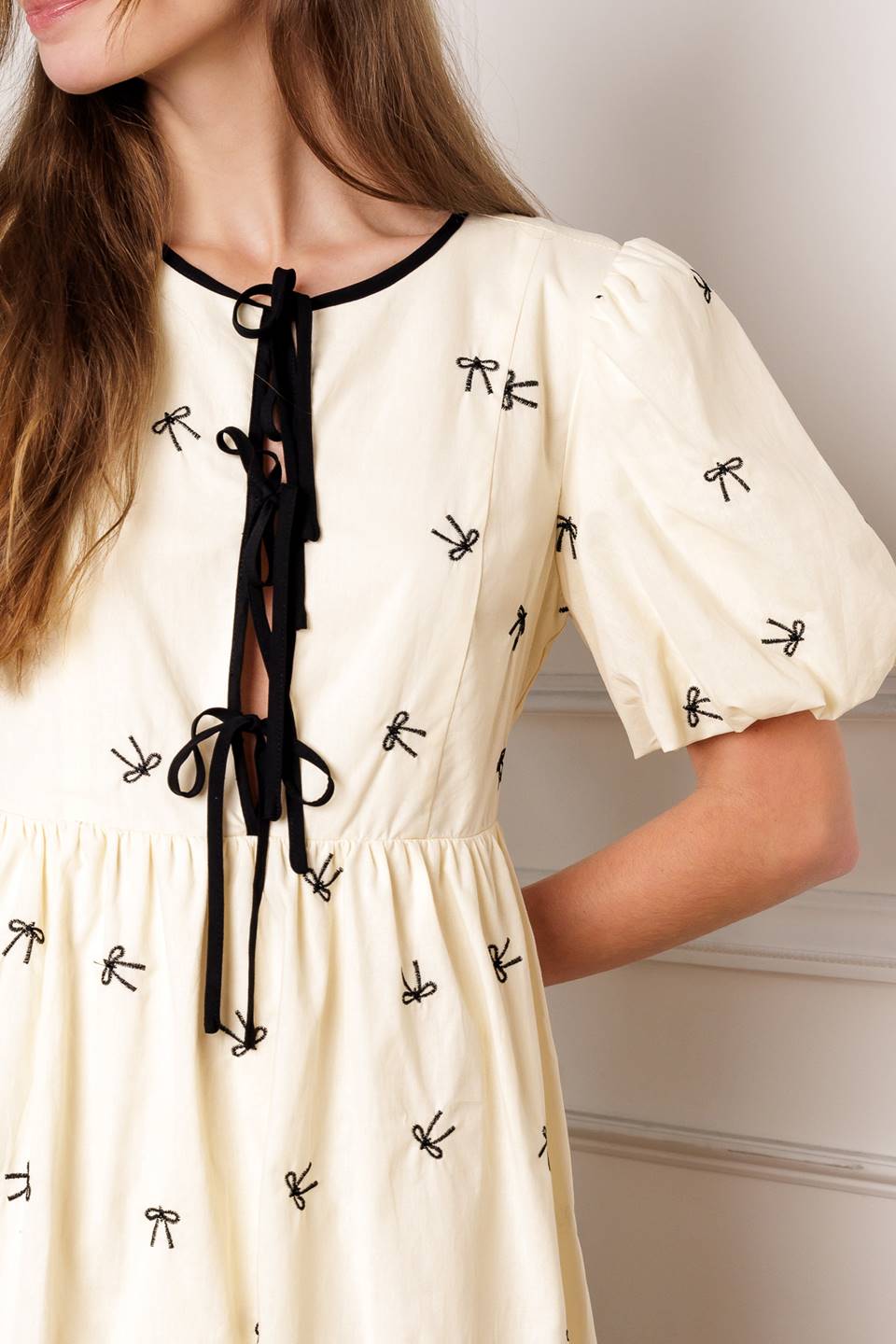 Stylish Woven Mini Babydoll Dress for Women - Perfect for Vineyard Visits, Summer Outings & Date Nights