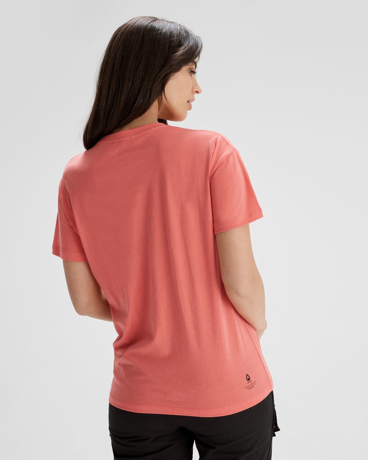Organic Cotton Women's Ripple T-Shirt - Soft & Breathable Casual Tee for Everyday Wear | Perfect for Summer Outfits, Yoga, and Beach Days