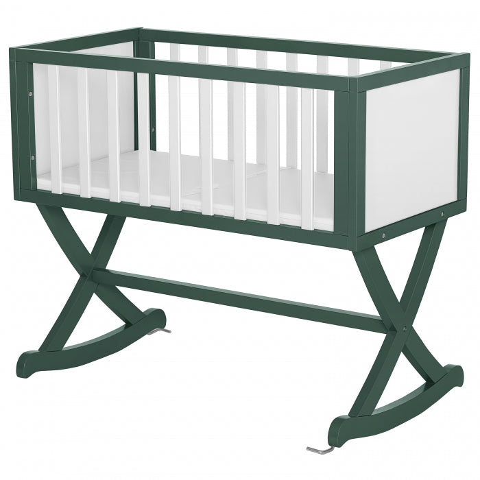 Dream On Me Luna/Haven Baby Bassinet - Portable & Lightweight Cradle for Newborns - Perfect for Nursery, Bedroom & Travel Use