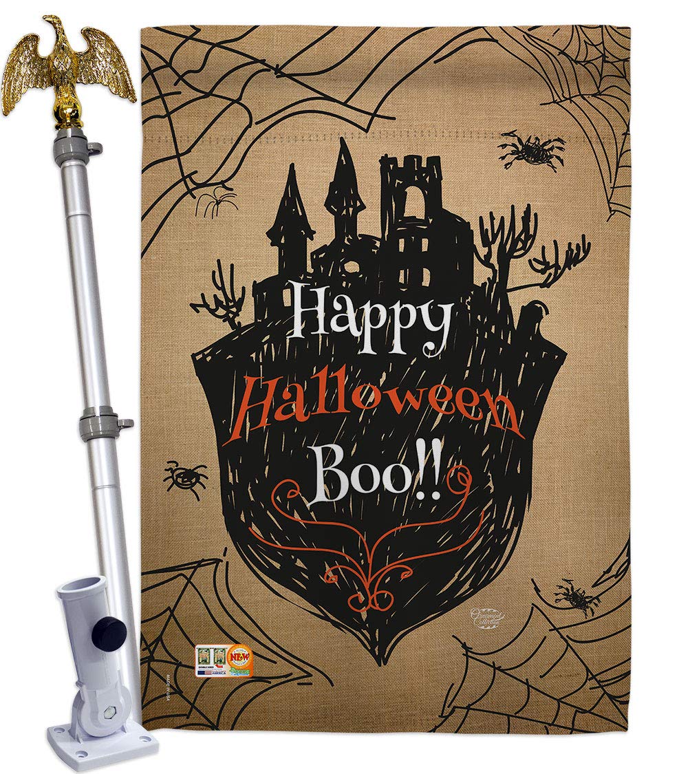 Happy Boo Halloween Flag 28