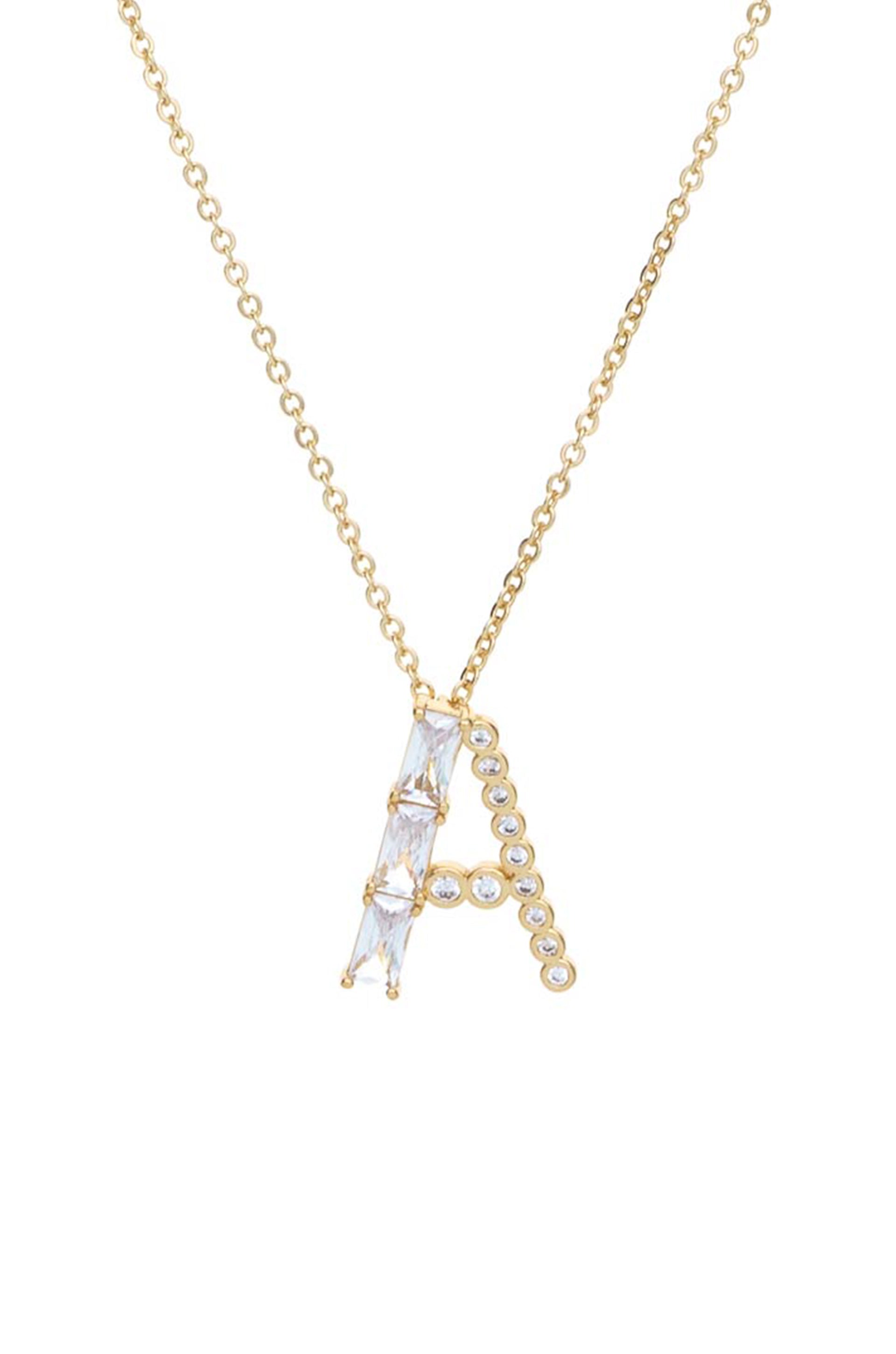 Personalized Mixed Crystal Initial Necklace - Custom Name Letter Pendant for Women & Girls - Perfect for Birthdays, Anniversaries & Gifts
