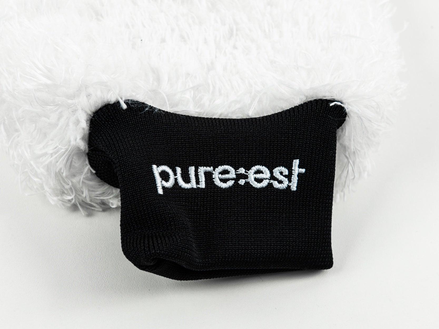 PURE:EST Microfiber Washing Glove - Premium Scratch-Free Car Cleaning Mitt for Gentle Hand Wash & Detailing | Ideal for Cars, Trucks, SUVs & Motorcycles