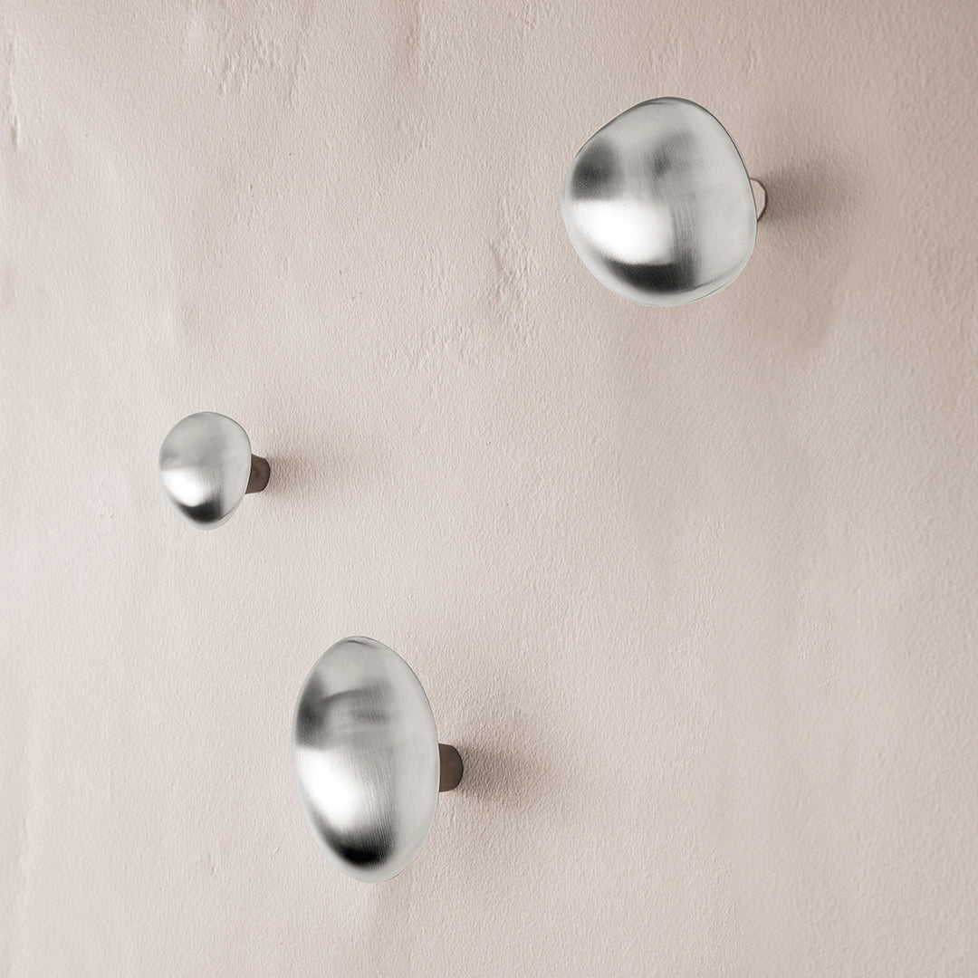 Premium Chanterelle Hook - Heavy Duty Stainless Steel Wall Hook for Kitchen, Bathroom & Garage - Perfect for Hanging Towels, Utensils & Tools