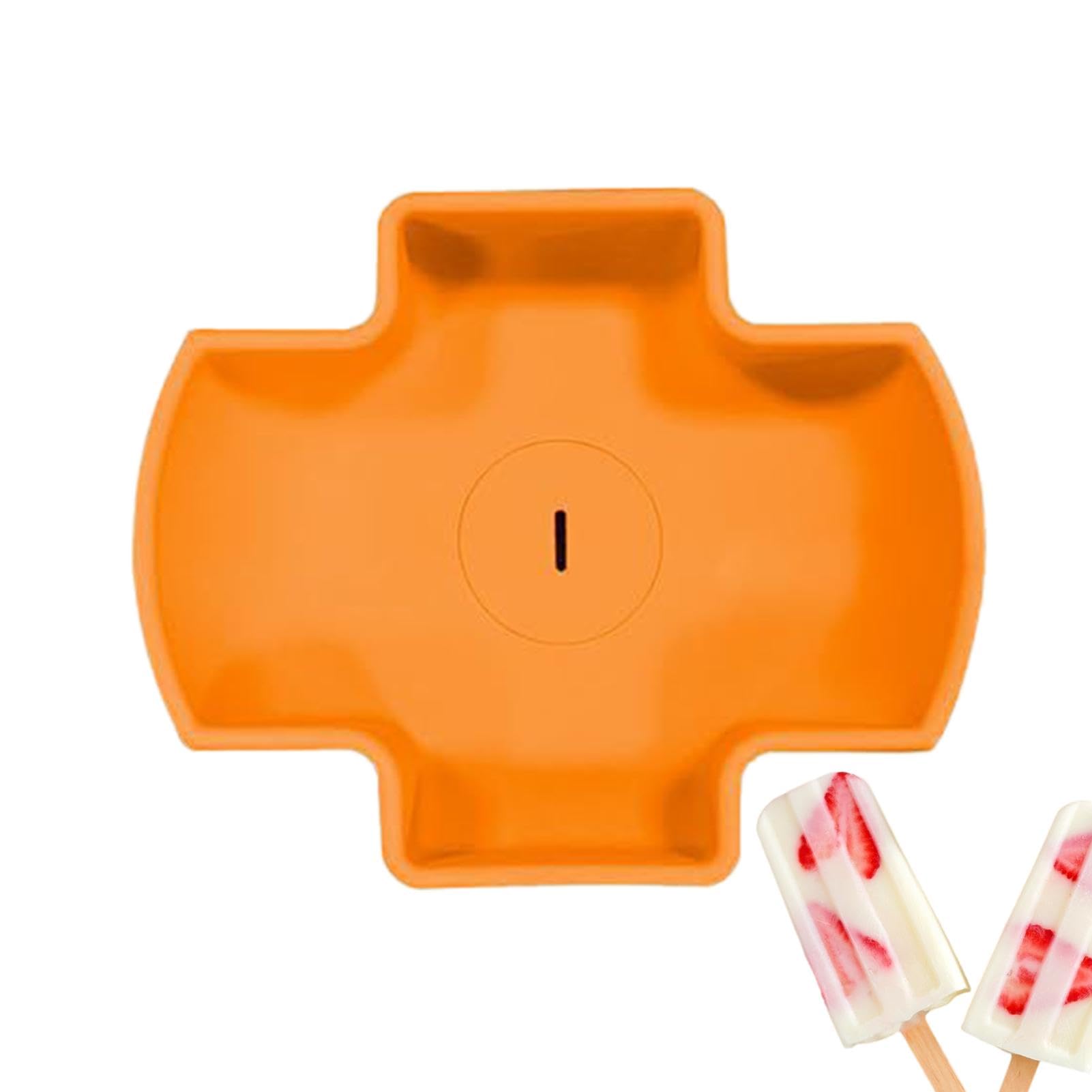 **Colorful Silicone Popsicle Holder - Drip-Free Ice Pop & Ice Cream Tray for Kids & Adults - Perfect for Home, Kitchen, Parties & Summer Treats**
