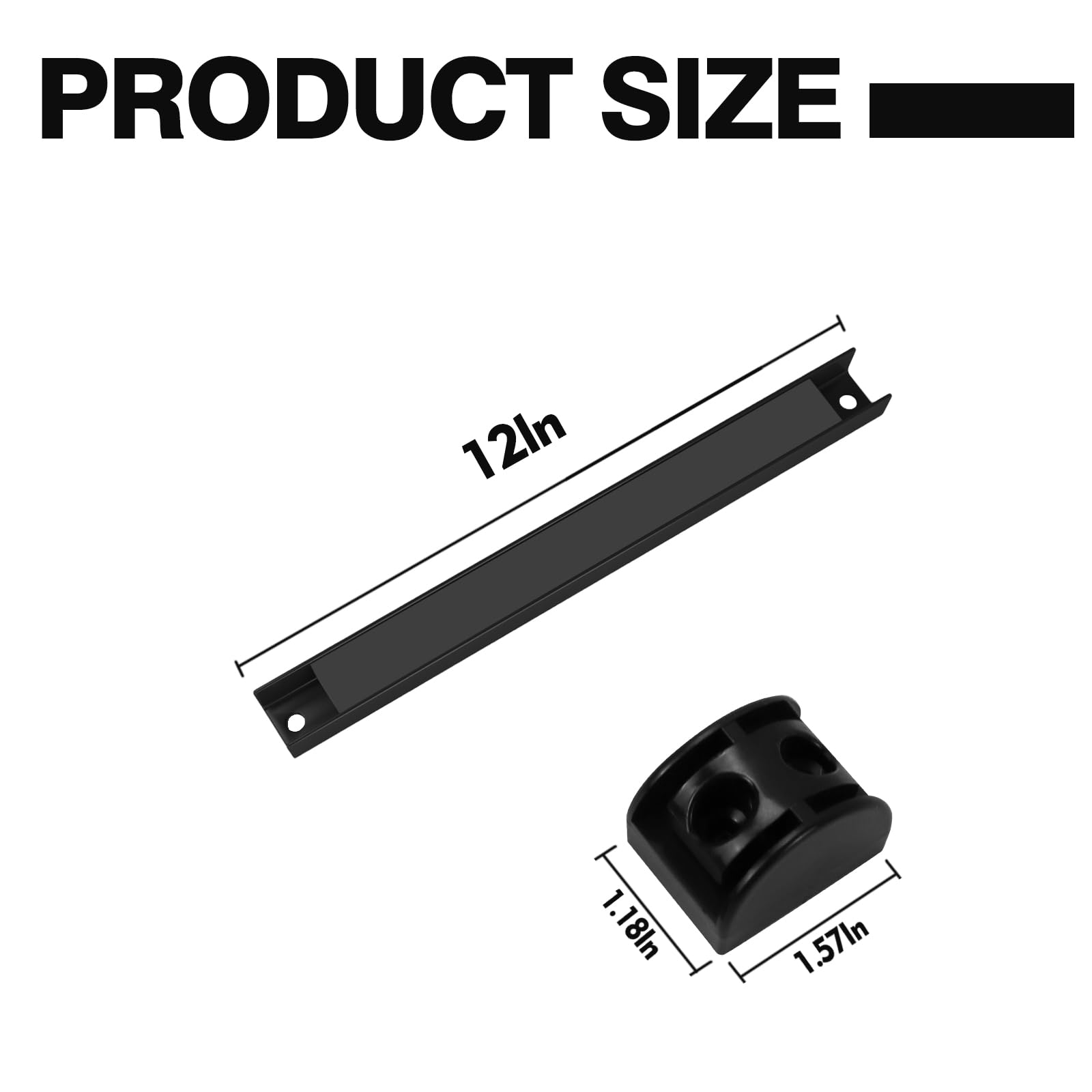 Magnetic Tool Holder with PVC Coated Strip for Garage, Shop & Workplace Organization - Ideal for Tool Storage, Workshop, and DIY Projects