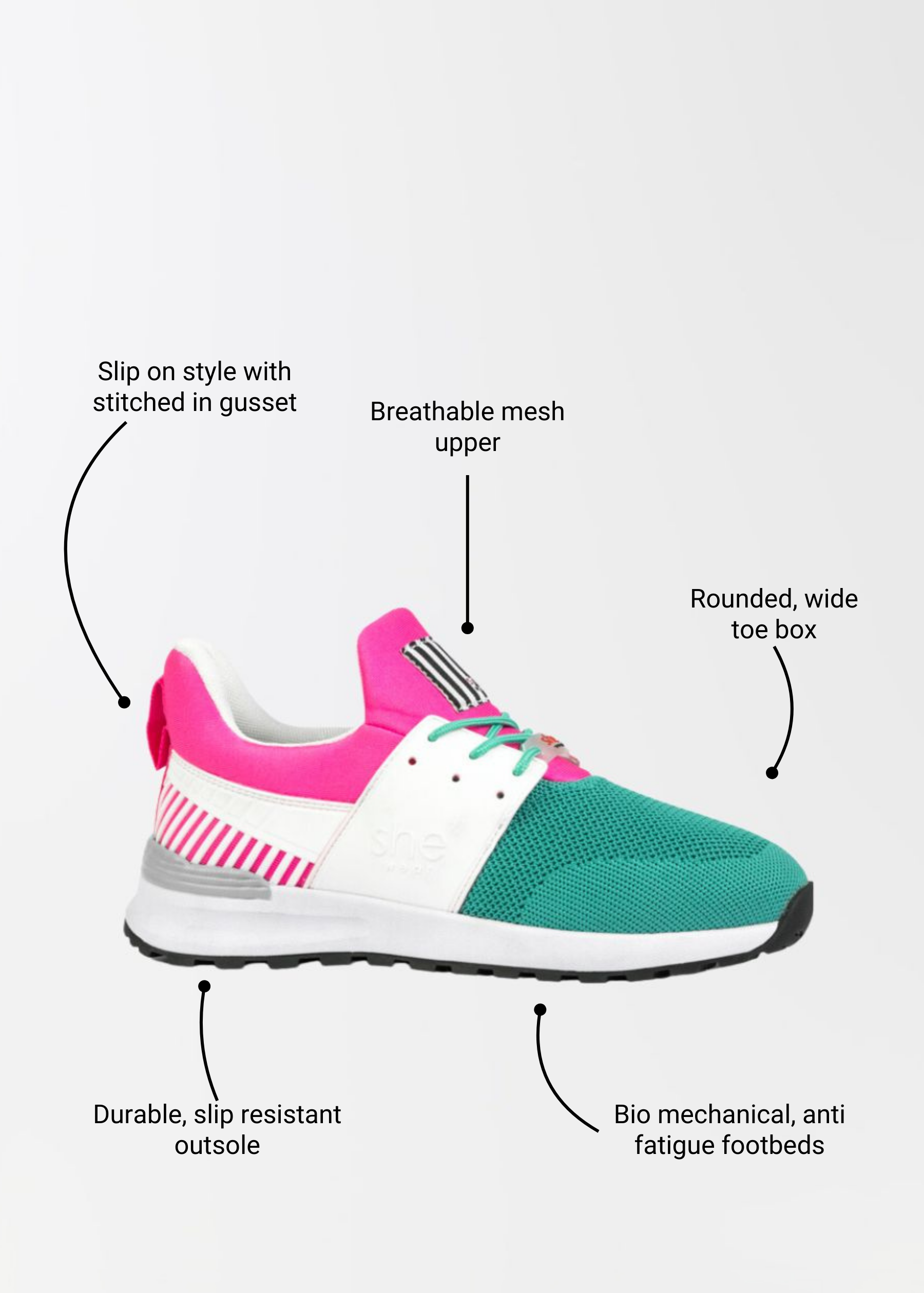 Women's Lightweight Running Shoes - Breathable Walking Sneakers for Gym, Jogging & Outdoor Activities
