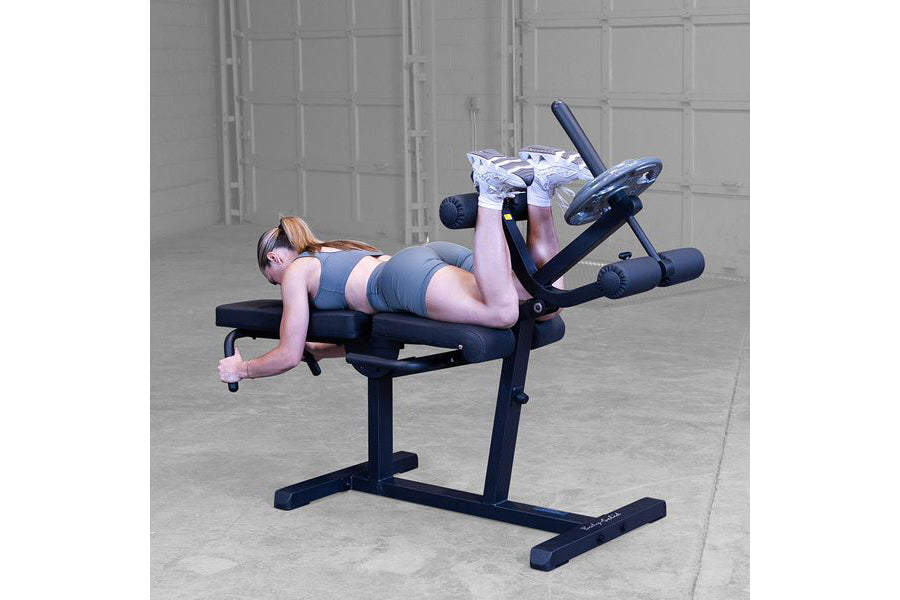 Body Solid Seated Leg Extension & Supine Curl Machine - Home Gym Leg Workout Equipment for Quads & Hamstrings - Perfect for Strength Training and Muscle Building at Home