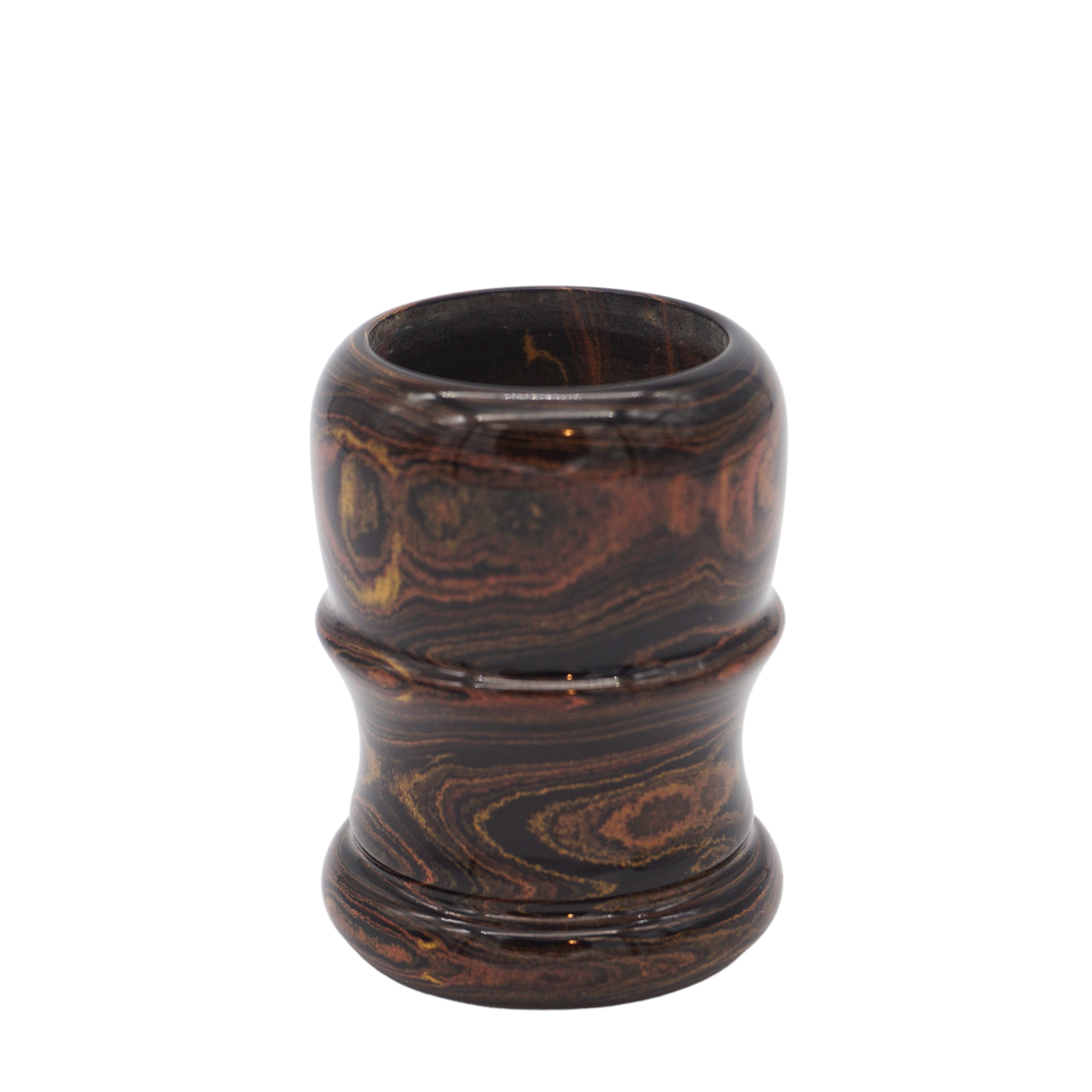Premium Honey Ebonite Handmade Shaving Brush Handle - Fits 24mm & 26mm Knots - Perfect for Wet Shaving & Grooming Gifts