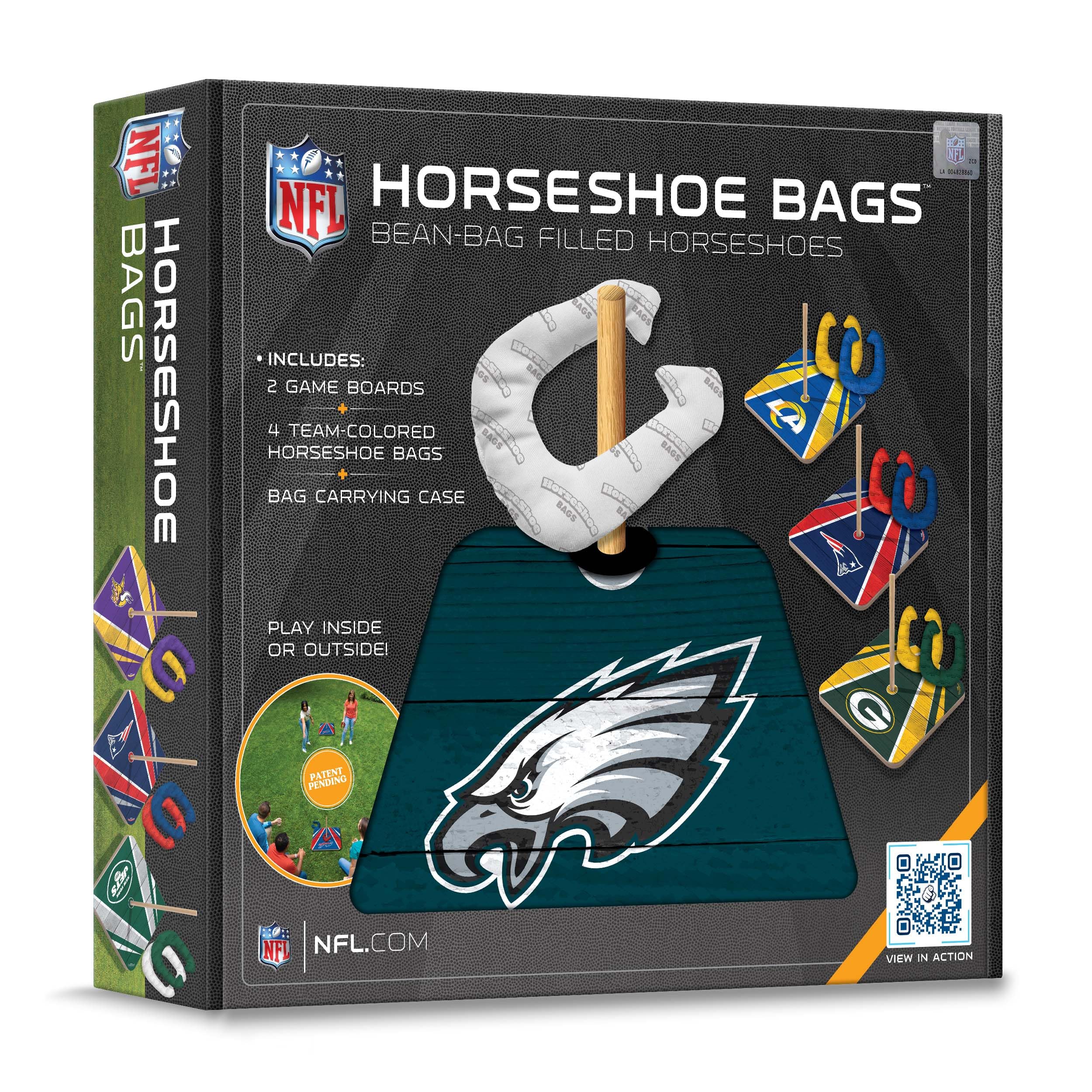 YouTheFan NFL Philadelphia Eagles Horseshoe Crossbody Bag - Official Licensed Team Logo - Perfect for Game Day, Tailgating & Fan Events