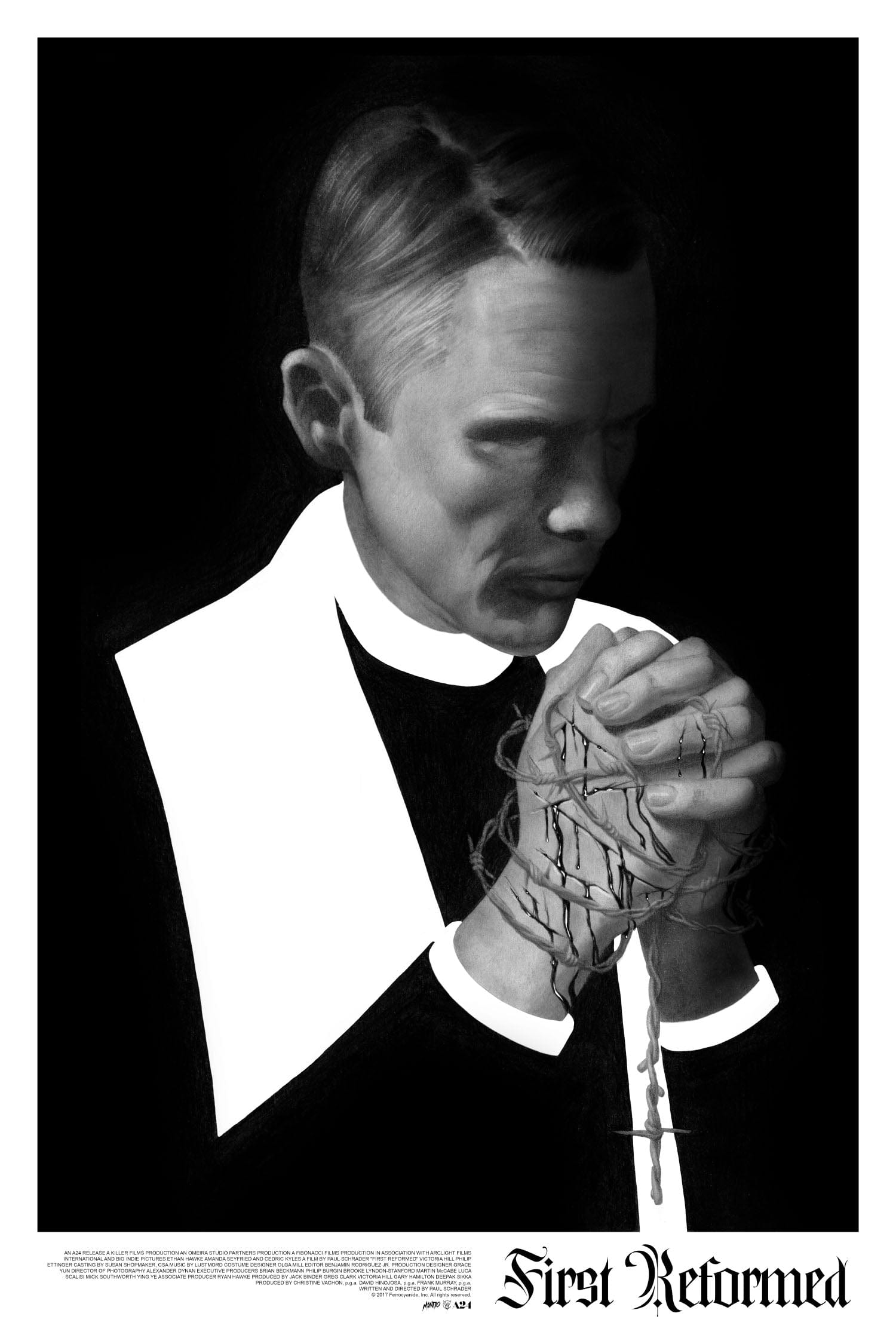 First Reformed Movie Poster - High Quality Print for Home Theater Decor, Film Fan Gifts & Cinema Wall Art - Perfect for Living Room, Bedroom or Office Display