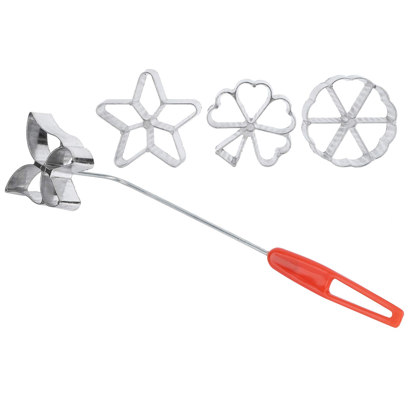 4-Piece Cake Decorating Set - Baking Tools for Waffles, Pastries, Biscuits & Desserts | Perfect Gift for Bakers & Couples | Ideal for Home Baking, Party Treats & Romantic Surprises