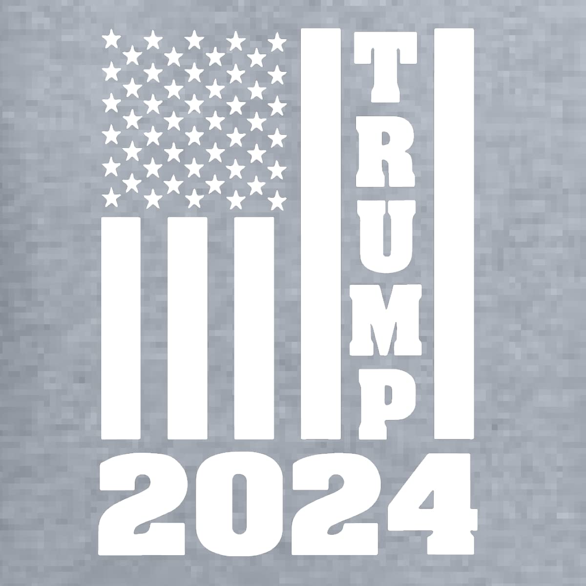 Wild Bobby Trump 2024 USA Flag Re-Election Graphic Sweatshirt - Patriotic Unisex Crewneck Pullover for Political Supporters & Campaign Events